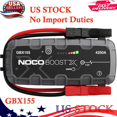 #ad #ad GBX155 Boost X 12V 4250 Amp Lithium Jump Starter Ultrasafe Bright 500 Lumens LED $265.99