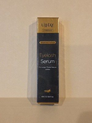 UJHAY Advanced Formula Eyelash Growth Serum for Thicker, Longer, Natural Lashes