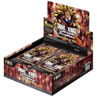 Dragon Ball Super Fusion World FB11 Brightness Of Hope Booster Box  SEALED!!!^