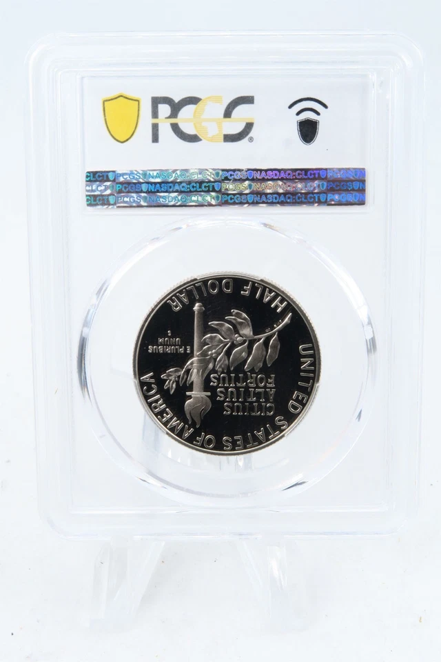 1992-S PCGS PR69DCAM Olympic Modern Commemorative Half Dollar Proof 50C - Image 2 of 2