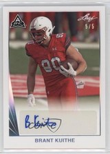 2021 Leaf Memories 1990 Base Silver Spectrum 5/5 Brant Kuithe #BA-BK1 Auto 11ks