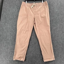 Vuori Pants Womens XL Pink Organic The Rise The Shine Drawstring Elastic Waist