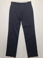 NWT J CREW Ludlow Pant Men 32x32 Black Slim Stretch Dress Chino Office