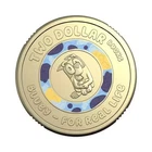 Bluey 2026 Real Life 2026 $2 Dollar Bucks Blue Coloured Coin (AP260512/G7)