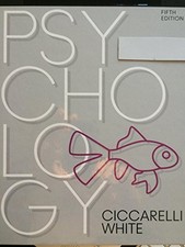 PSYCHOLOGY (5TH EDITION) By Saundra K. Ciccarelli & J. Noland White - Hardcover