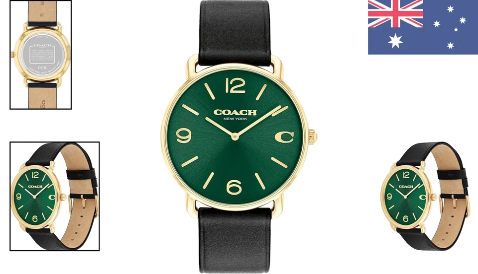 Coach Men'S Elliot 14602648 Quartz Watch, Green, 41 Mm Case Diameter - image 2 of 4