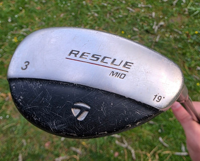 TaylorMade Rescue Mid Hybrid 3 | 19 Grad | Regular Flex | Schnäppchen |