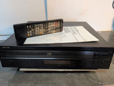 Rotel RCC-940ax CD Changer & Rr-927 Remote Manual LOW HOURS 1 Owner Works Great 