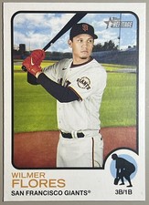 2022 Topps Heritage Wilmer Flores San Francisco Giants #129