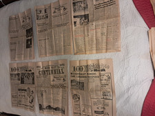 Vintage Missouri Valley Times Newspapers (6) Celebrating The Centennial (s)