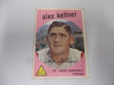 1959 Topps Alex Kellner Card #101