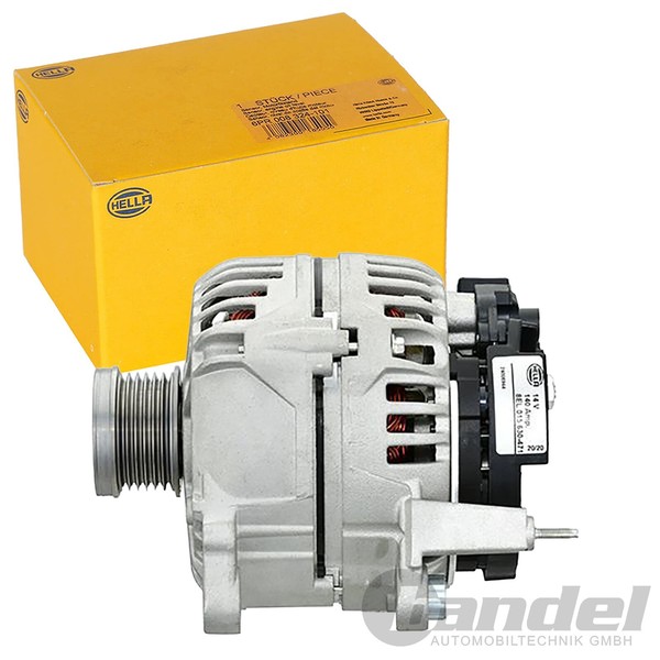 Hella Lichtmaschine Generator 140A Passend FüR Audi A1 A3 Seat Alhambra Toledo-image