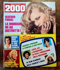 Rivista NOVELLA 2000 - 1981 HEATHER PARISI Magazine ITALIA Leggere descrizione 