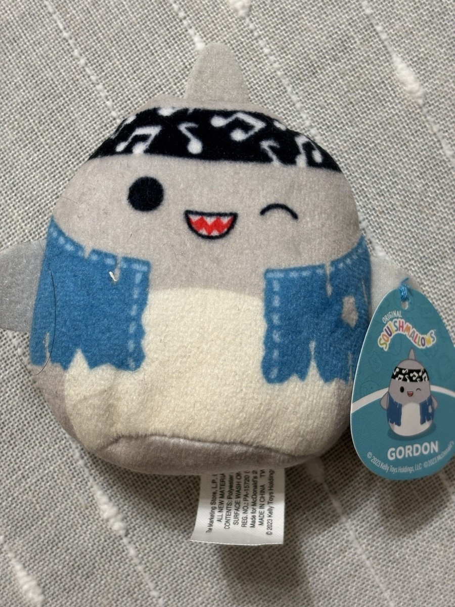 Squishmallow McDonalds Happy Meal Toy 2023 Gordon The Shark | eBay
