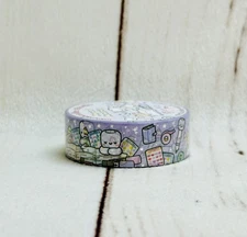 NEW & SEALED MMS Marshmallow Studio MAGICAL MEMORIES - 15mm FOILED WASHI TAPE