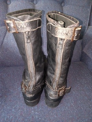 Hi-Point Kenny Roberts Road Racing Boots Size 9 Made in  display picture 3