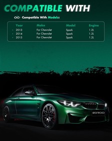 SCITOO Ignition Coil Set Chevy Spark 2012-2015 UF-725 C1846 1pc Engine OE