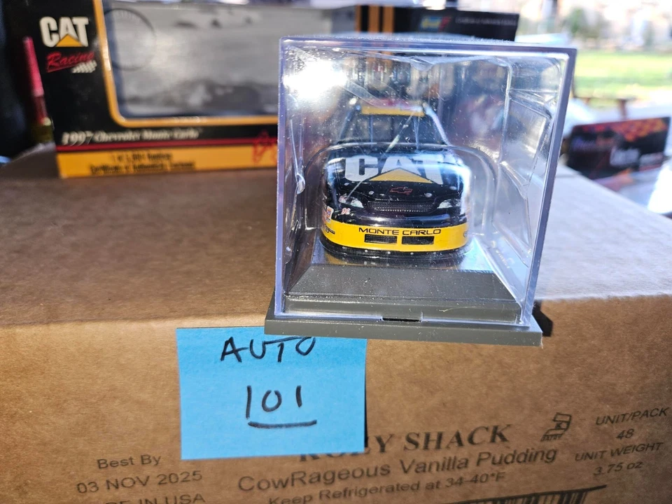 Chevrolet Monte Carlo 1997 NASCAR, REVELL, VERDE DAVID, ESCALA 1:43, CON CERTIFICADO DE AUTENTICIDAD Foto 3 de 4