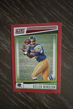 2022 Score - Kellen Winslow #141 Red