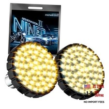 Motorcycle 1157 LED Turn Signals, Amber Bright Blinkers, As 1157 amber