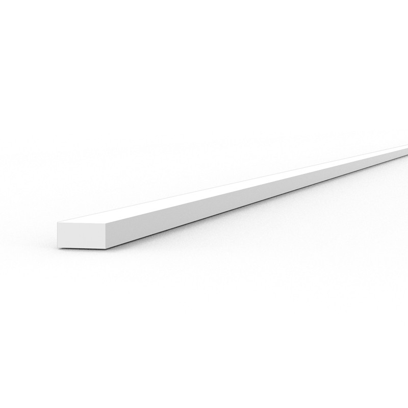 Strips 0.50 x 1.00 x 350mm - STYRENE STRIP - 10 Units - AK Interactive