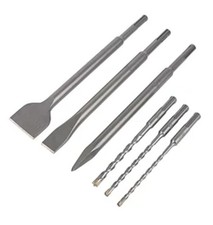 Erbauer Erbauer Masonry Chisel & Drill Bit Set 6 Pieces 
