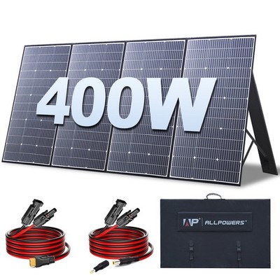 ALLPOWERS SP037 400W Foldable Solar Panel For Generator Balcony Solar Charger