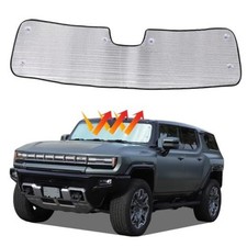 Car Sun Shade for Windshield Compatible with 2022 2023 2024 2025 Hummer EV