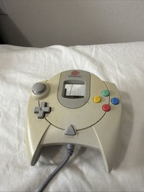 Sega Dreamcast White Video Game Console with Two Controllers