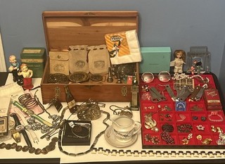 Huge Estate Antique Jewelry Pins Trinket Pendant Treasure Rarity Not Junk Lot