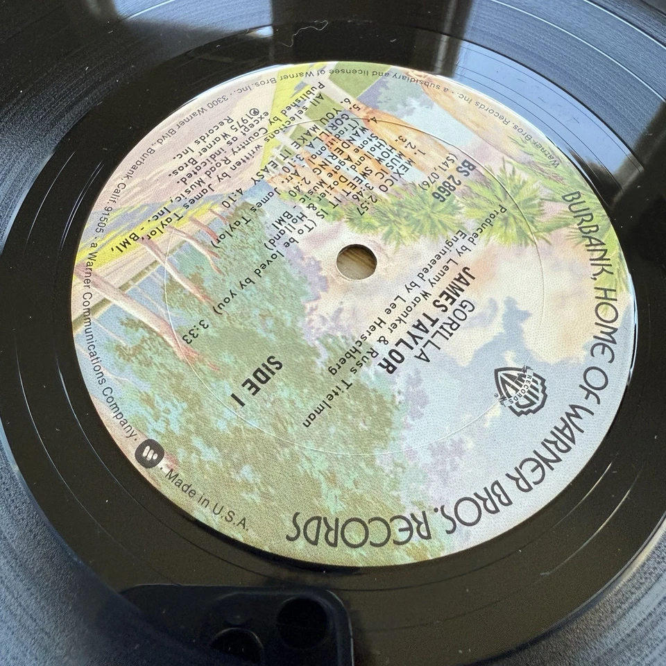 JAMES TAYLOR 1975 Original 1st US Pressing Complete W/Original Sleeve! Nice Copy Foto 3 de 4