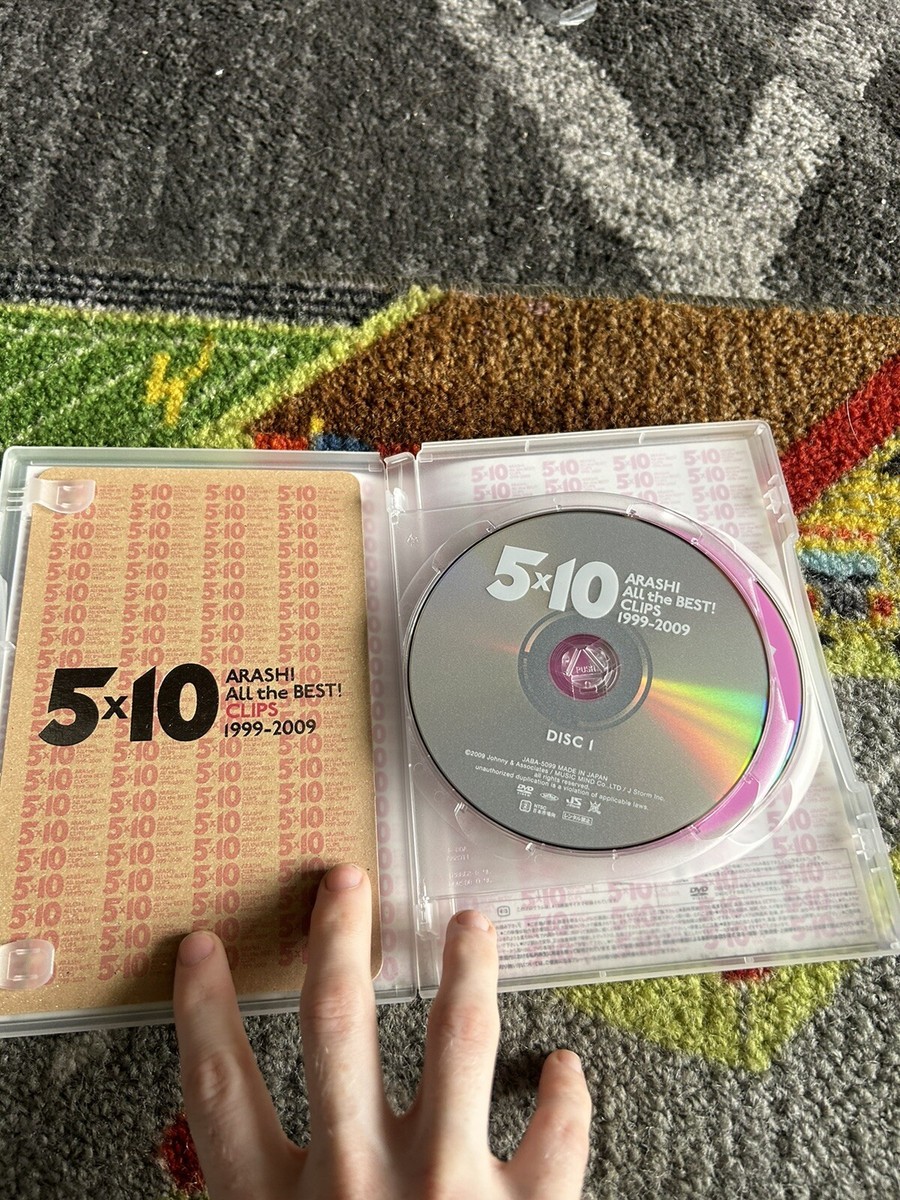 5×10ARASHI　AlltheBEST！CLIPS1999- 2009 Arashi DVD 5 x 10 All The BEST! CLIPS 1999-2009 US SELLER | eBay