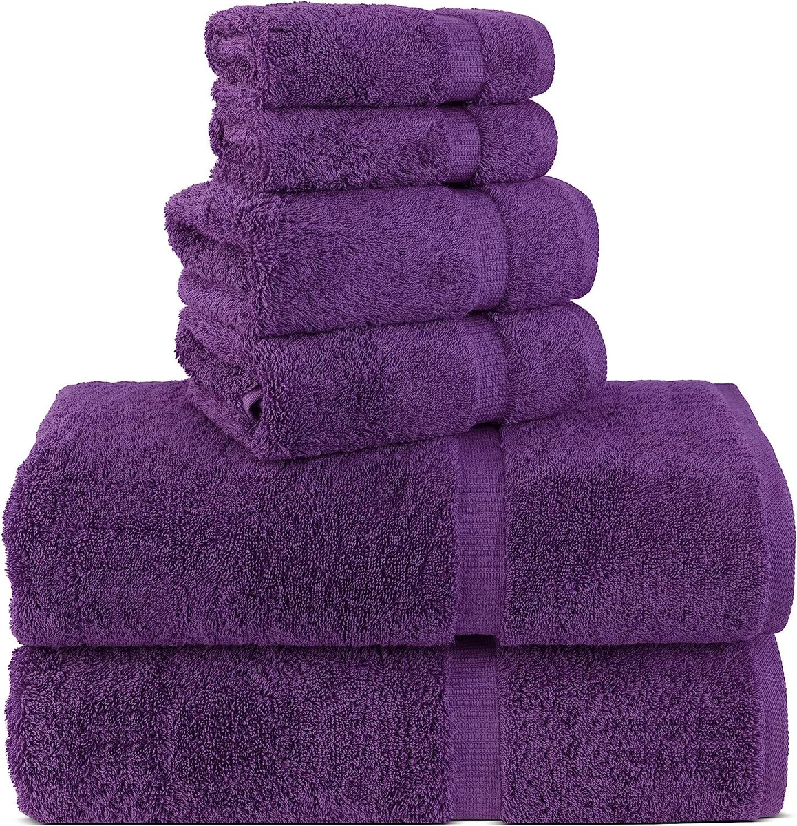 Chakir Turkish Linens Turkish Cotton Luxury Hotel & Spa Bath Towel, Bath  Towel - Set of 4, Gray