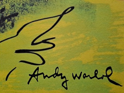 1980s Andy Warhol Signed Limited Edition Lithograph - Mao Zedong - Picture 3 of 5