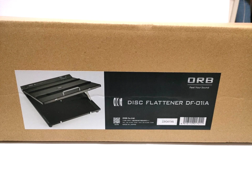 ORB DF-01iA High-End Audio Vinyl Record Flattener 7in 10in 12in 100VAC 50/60Hz - Image 2 of 4