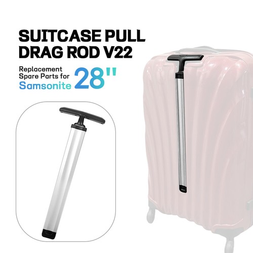 Parti manico telescopico per bagaglio trolley 28" Samsonite V22/U72 - Foto 16 di 17