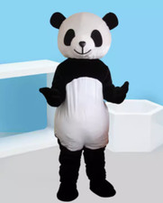Panda Mascot Costume Set, Role-playing Party Game Costume, Halloween Costume Set