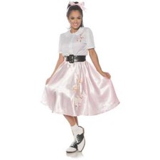 Sock Hop w/Pink Skirt Costume