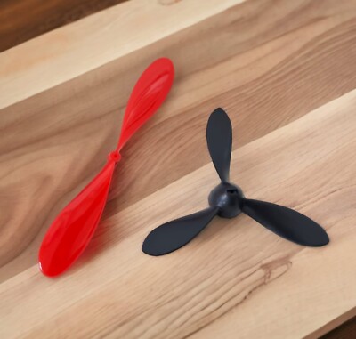 Kunststoff Propeller 2/3 Blatt Spielzeug Flugzeug Boot RC Modell 6''/15cm oder 4''/105mm Durchmesser
