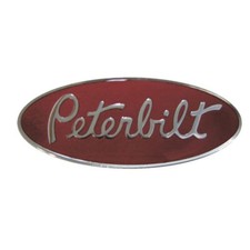 Peterbilt Motors Truck 8 Oem Factory Nameplate Emblem 20-19280 W Push-on Nuts Peterbilt Motors Truck 8 Oem Factory Nameplate Emblem 20-19280 W Push-on Nuts