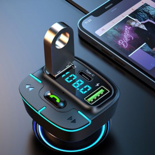 Reproductor de MP3 inalámbrico para automóvil con sonido sin pérdida luz ambiental - Imagen 1 de 12