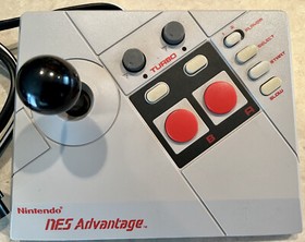 1987 Nintendo NES Advantage NES-026 Joystick Controller Works! COOL!