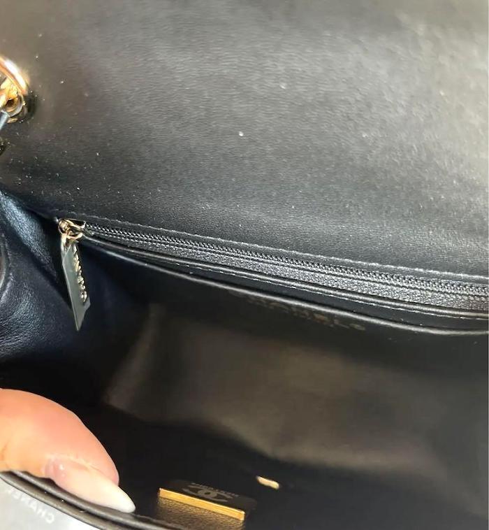 Chanel Mini Flap Mini Bag Crossbody Black AS3744 Dice Chanel Mini Flap Mini Bag Crossbody Black AS3744 Dice