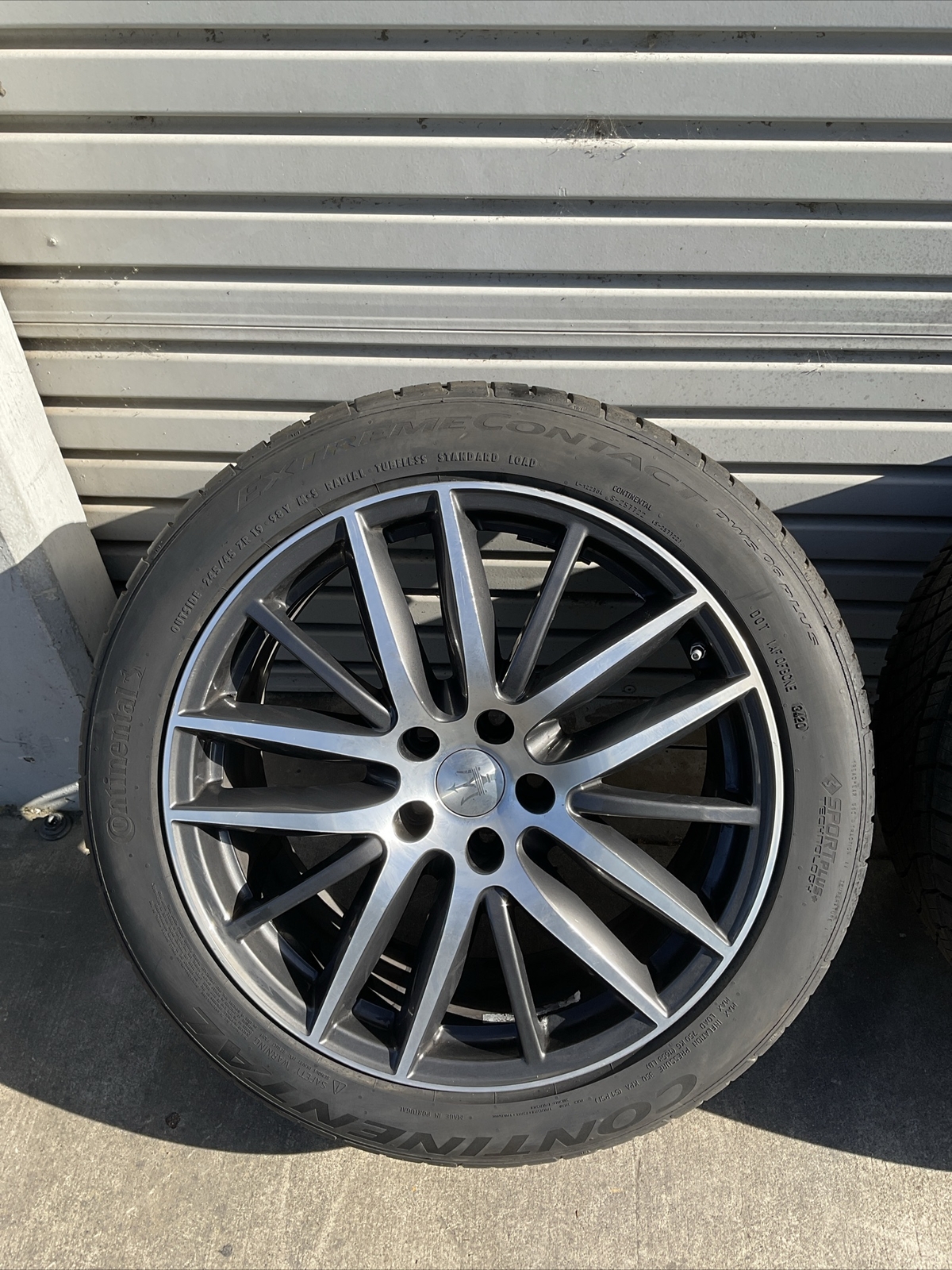 14-17  MASERATI GHIBLI WHEEL RIM TIRE 10x19 INCH SIZE SET 4 ASSEMBLY OEM