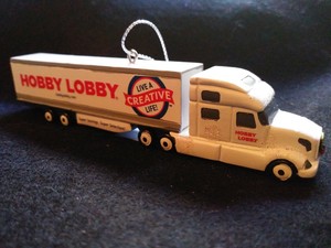 Hobby Lobby Semi Truck Holiday Ornament 5371513 Nwt Ebay