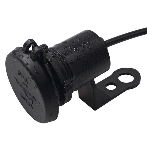 Motorcycle Mobile Phone Charger Usb Port for Power Outlet Car Panel - Photo 3 sur 12