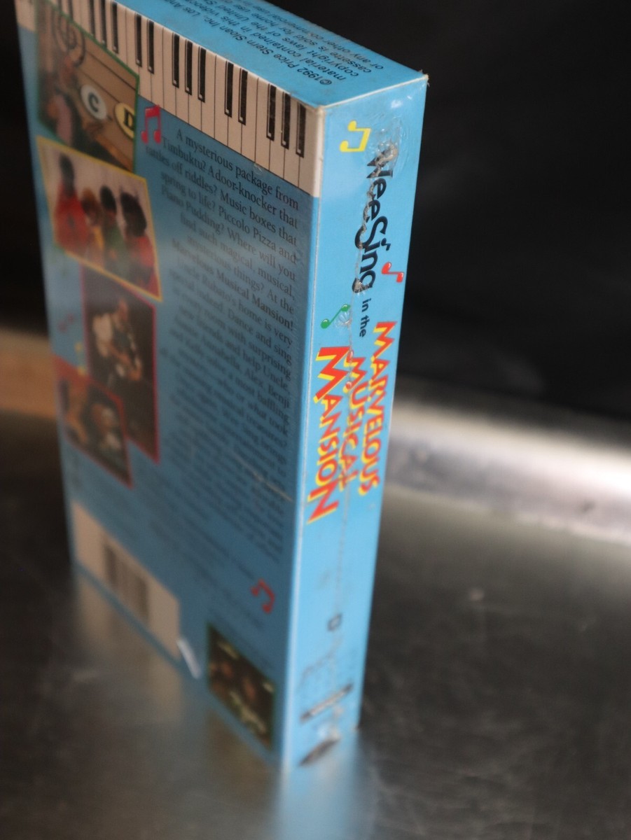 SEALED Marvelous Musical Mansion VHS Tape 1992 Melodious Film Rare