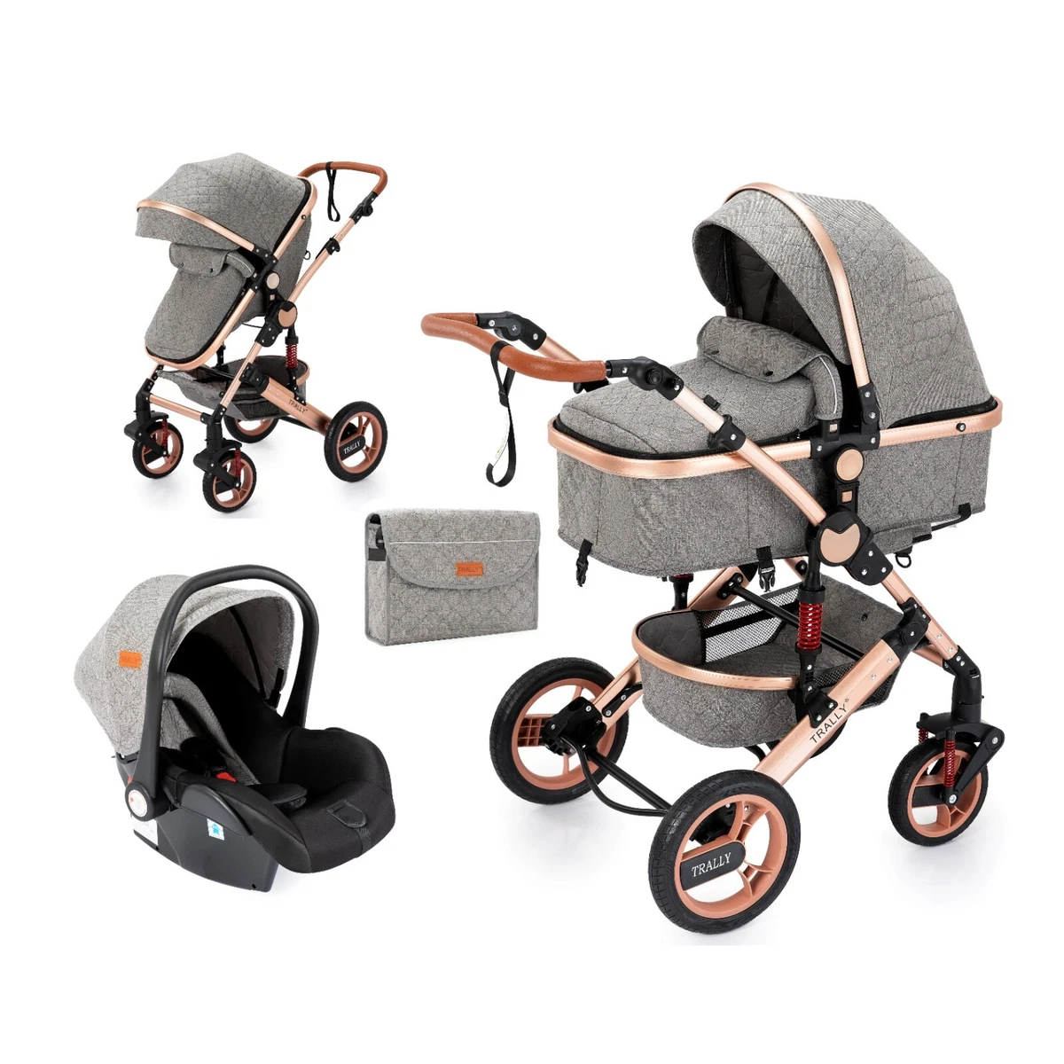 kinderwagen wickeltasche Premium Wickeltasche mit Rucksack