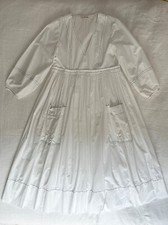 ULLA JOHNSON / Isabeau Dress / White, Blanc, US Sz 2