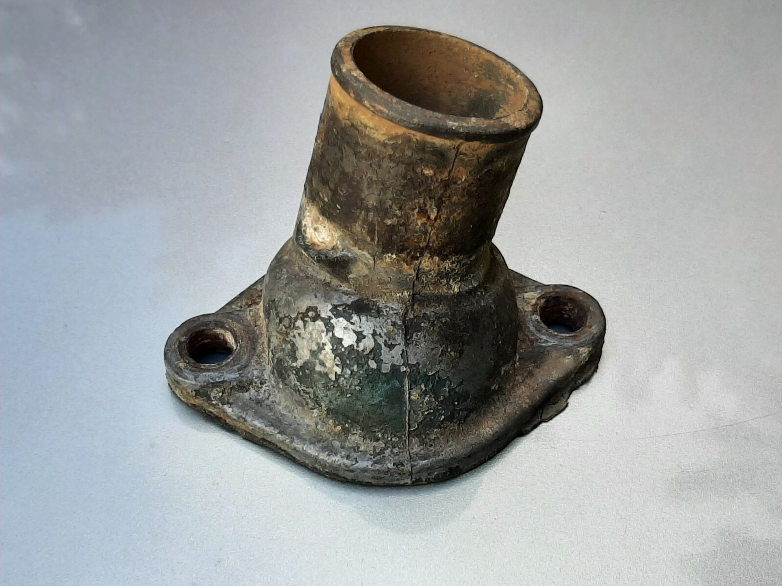 Pontiac Thermostat Housing Water Neck Cast Aluminum 19641970 eBay